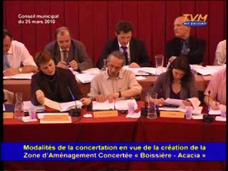 CONSEIL MUNICIPAL MONTREUIL (25/03/2010) - 1