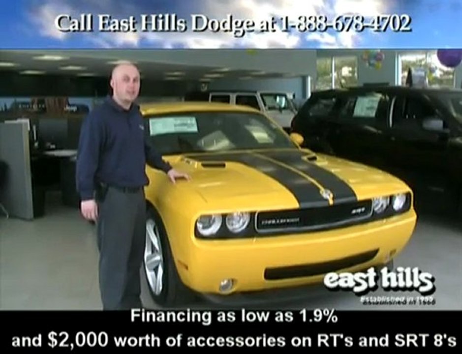 Dodge Challenger Long Island from East Hills Jeep
