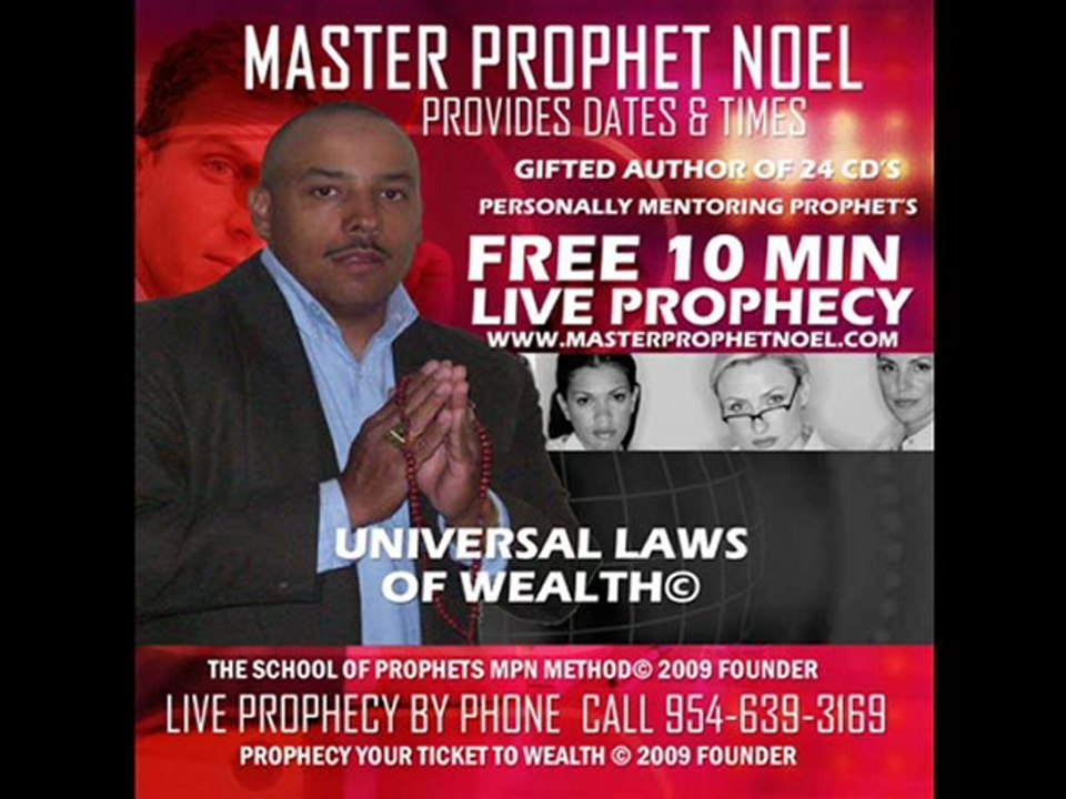UNIVERSAL LAWS OF WEALTH by Master Prophet Noel