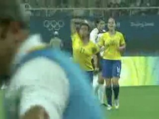 Allemagne Brésil féminine olympique de football