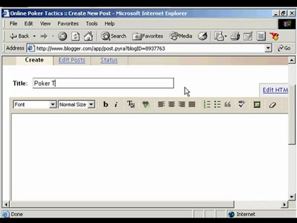 SecretTacticsonHowtoUseBlogsto Get Web Site Traffic Part  2