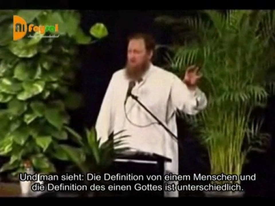 Wurde Gott zum Menschen?  1/2