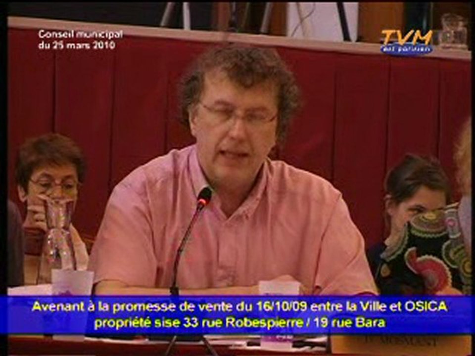 CONSEIL MUNICIPAL MONTREUIL (25/03/2010) - 13 à 19
