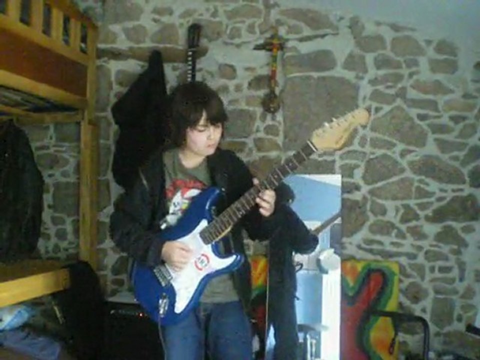 thunderstruck a la guitare