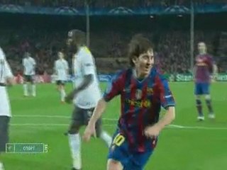 Barcelona vs Arsenal 4-1 All goals MESSI
