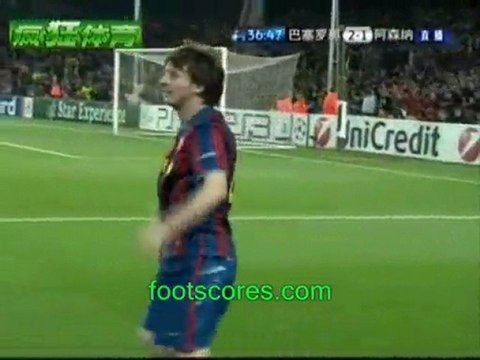 Barcelona vs Arsenal 4-1 6.04.10 UEFA CL Highlights