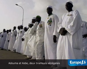 Adouma et Kebe, tirailleurs sénégalais