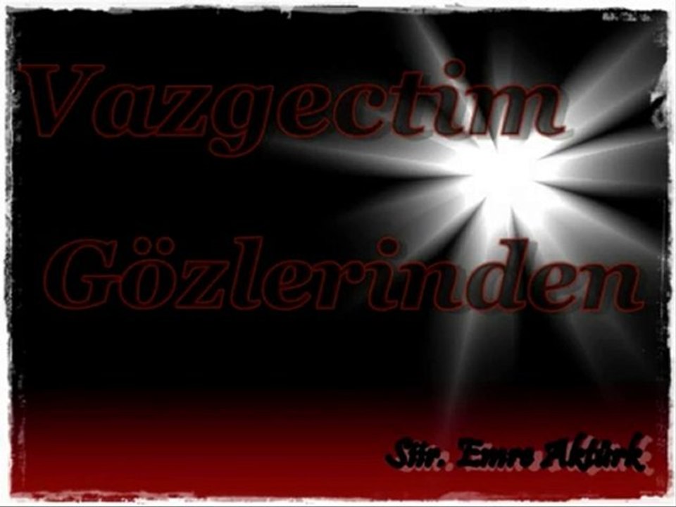 Sezen Aksu - VAZGEÇTİM (Emre Aktürk - EZEL)