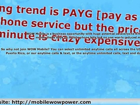 WOW MOBILE | MOBILE WOW NOW