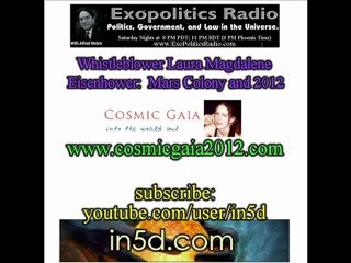 8Whistleblower Laura Magdalene Eisenhower Mars Colony & 2012