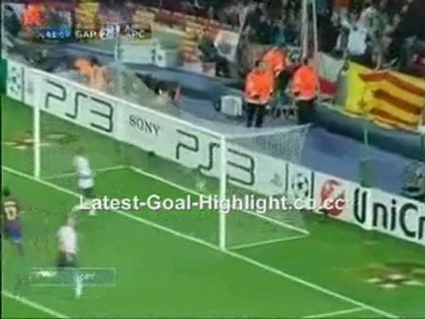 Barcelona 4 - 1 Arsenal - Superb Goal By Messi