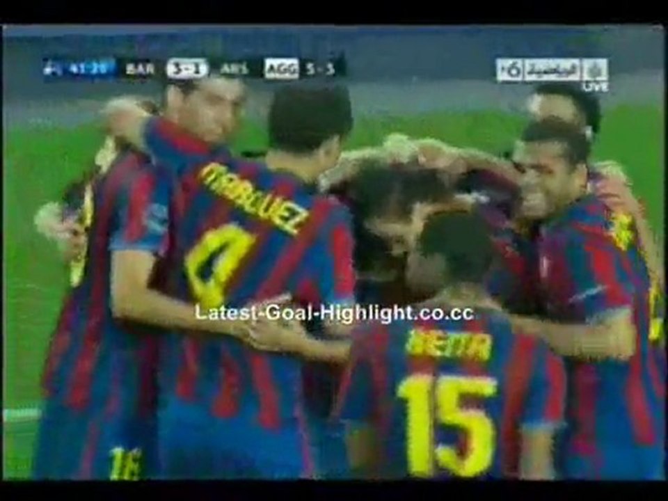 Barcelona 4 - 1 Arsenal - Goal Highlight Pt 2