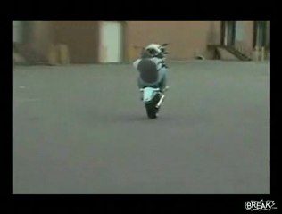 Watch Painful Sideways Wheelie Fail Video