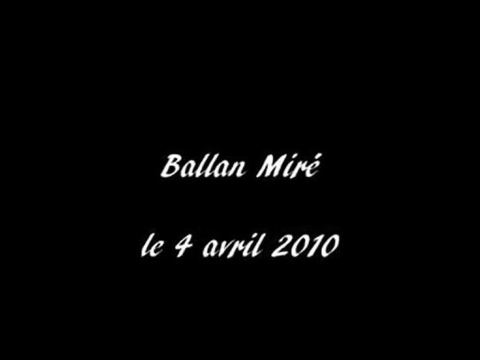 Sprite Ballan Miré le 4 avril 2010