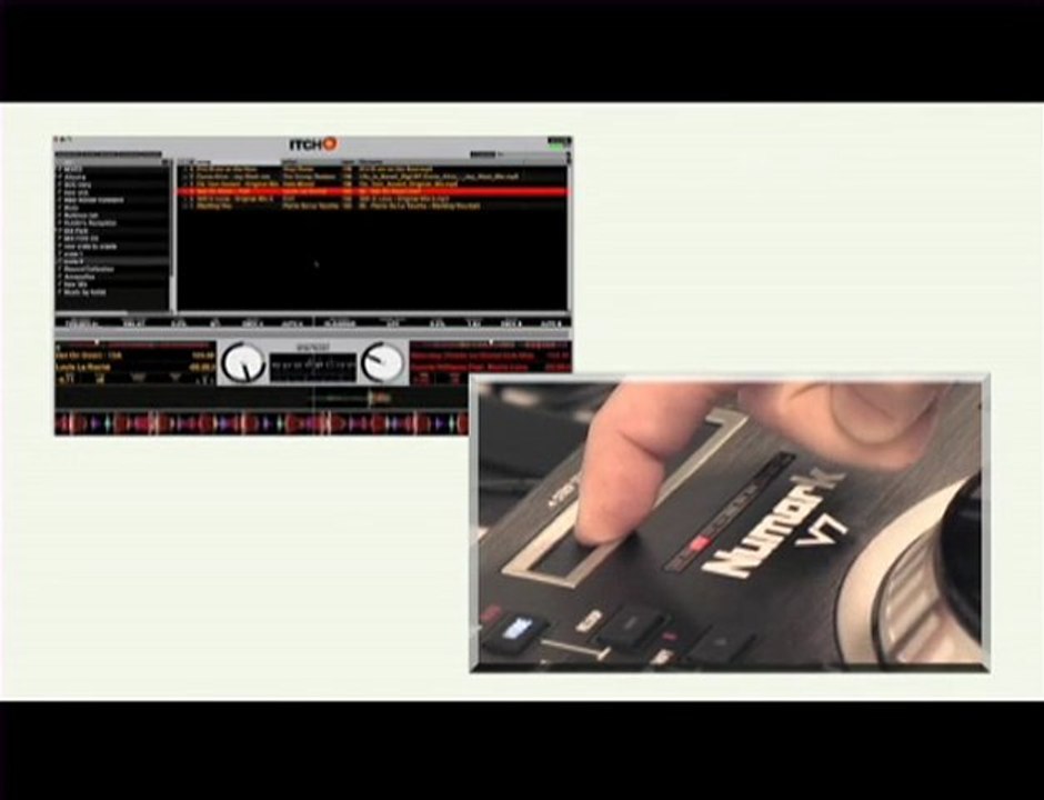 Surface de contrôle Numark V7 (La Boite Noire)