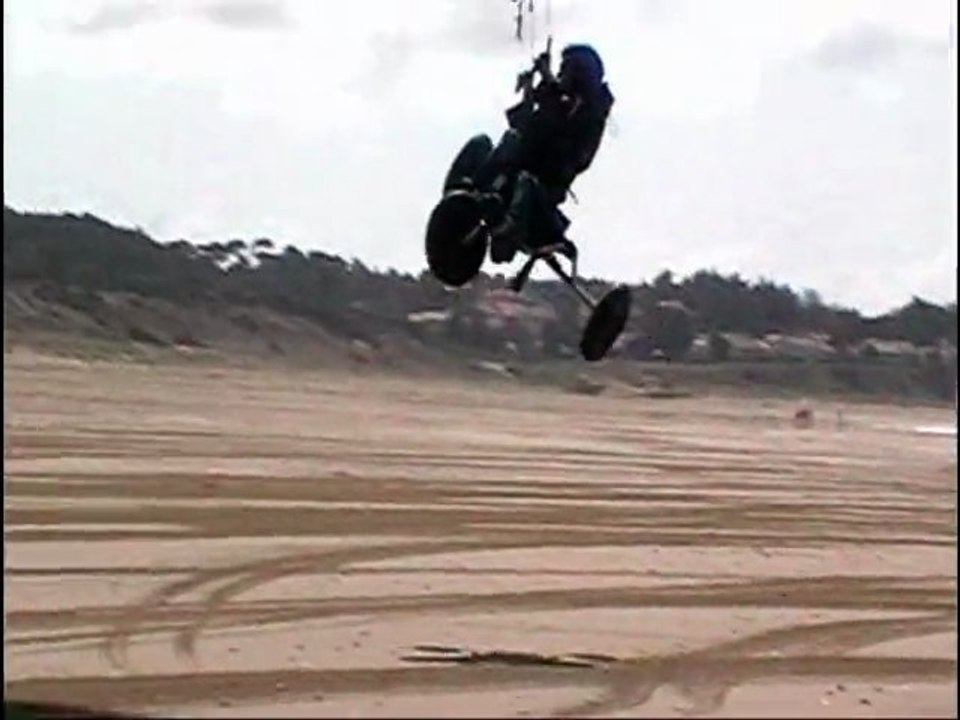 Session kite MTB buggy jump