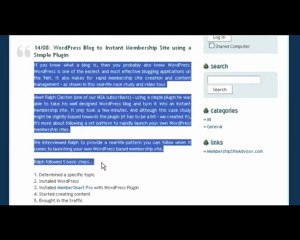 WordPress Tutorial: Turn your Blog into a Membership Site