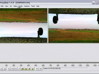 Tutoriel virtualdub suppression horodatage