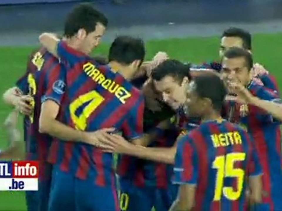 Les 4 buts de Messi!