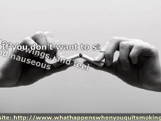 Learn What Happens When You Quit Smoking