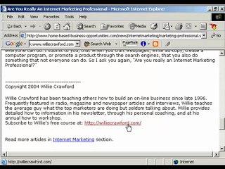 HowToUseArticlesToGetTongsOf Internet Web Site Traffic 2/4