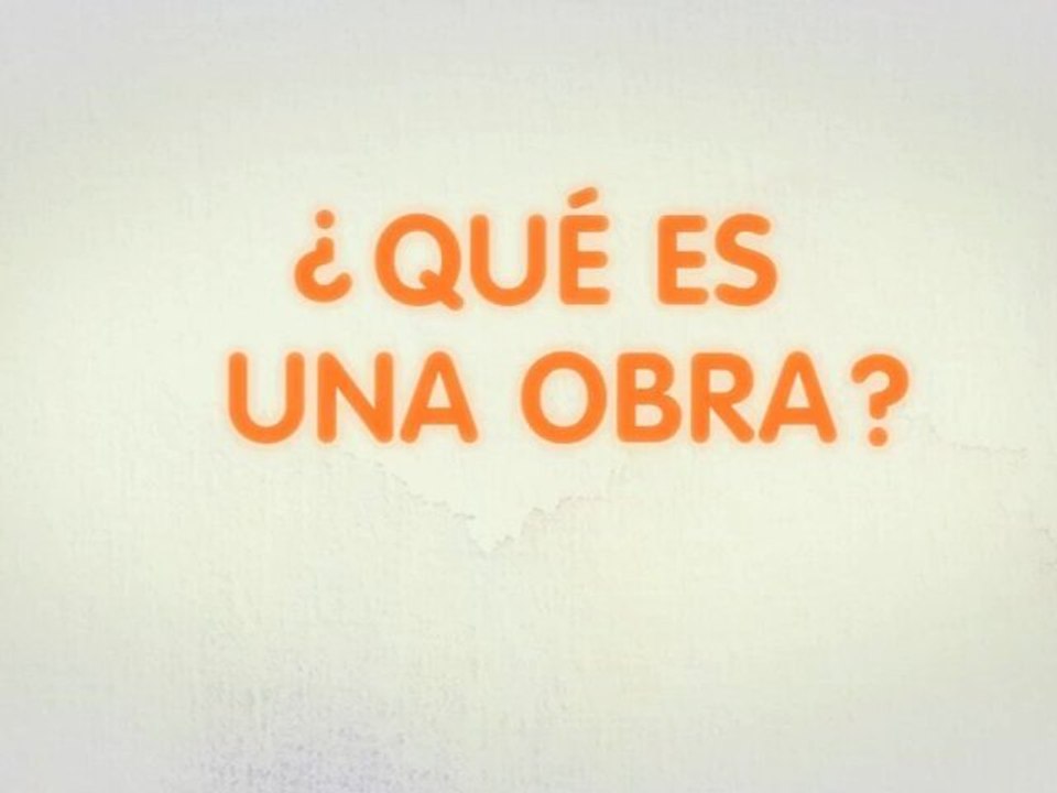 ¿Que es una Obra?