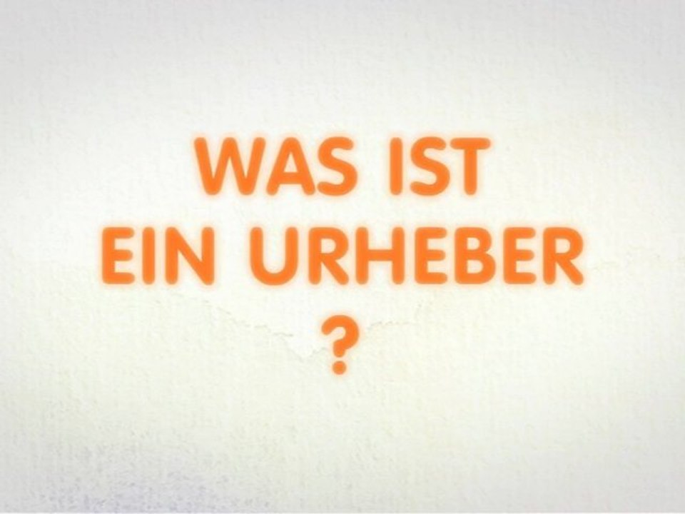 Was ist ein Urheber?