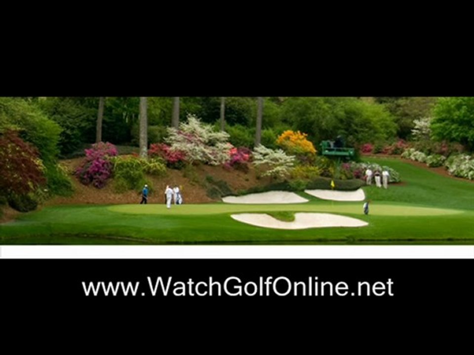 watch the masters 2010 live streaming