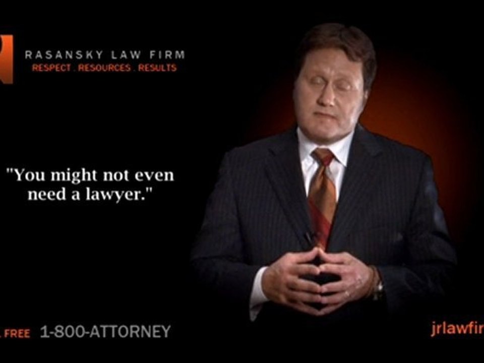 You might not need a personal injury lawyer