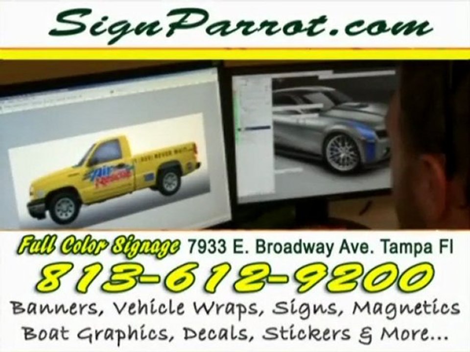 Of Tampa Sign