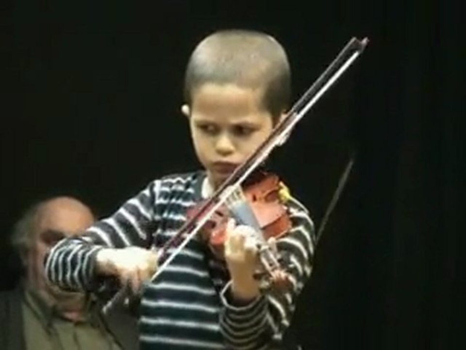 Ariel - at 7 - Plays Komarovsky (From the Archives...)