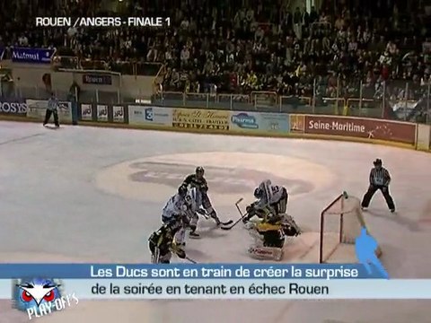 OK Les Ducs, Playoffs : Rouen - Angers (Finale 1)