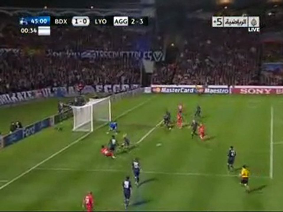 But de Chamakh Contre Lyon