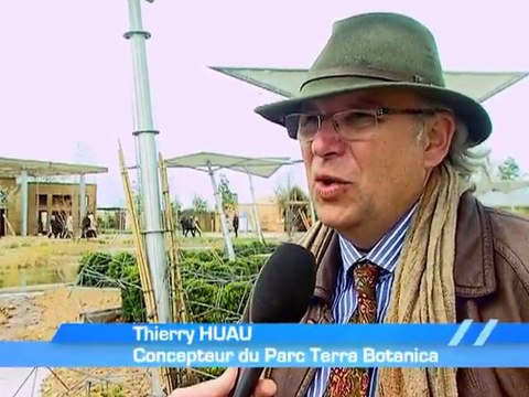 Inauguration du parc Terra Botanica (Angers)