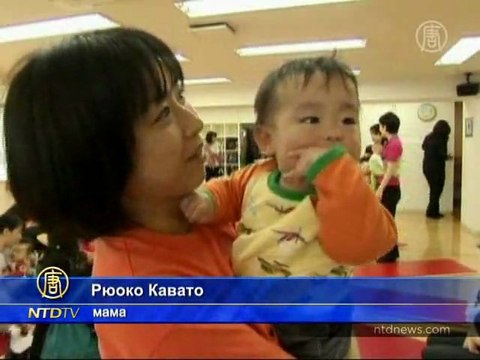 Маленькие японцы начинают танцевать раньше, чем ходить