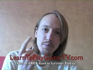 Free Guitar Lesson Teaching You How to Play Guitar