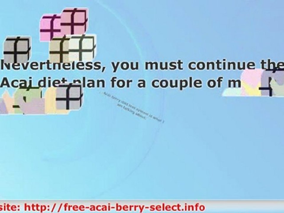 Acai Berry and weight loss New fat Burning Pill