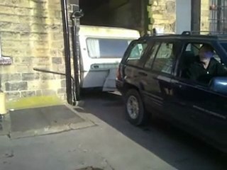 Régis sort sa caravane