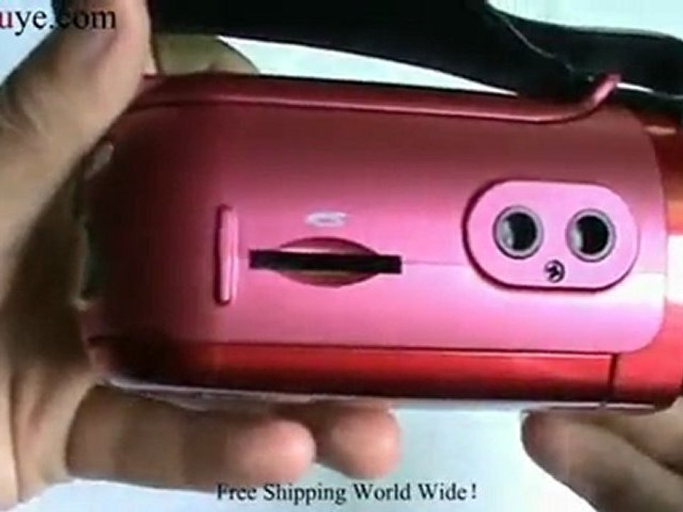 2GB 2.4 Inch 5.0 MP Digital Camcorder MP3 Mp4 Player Red