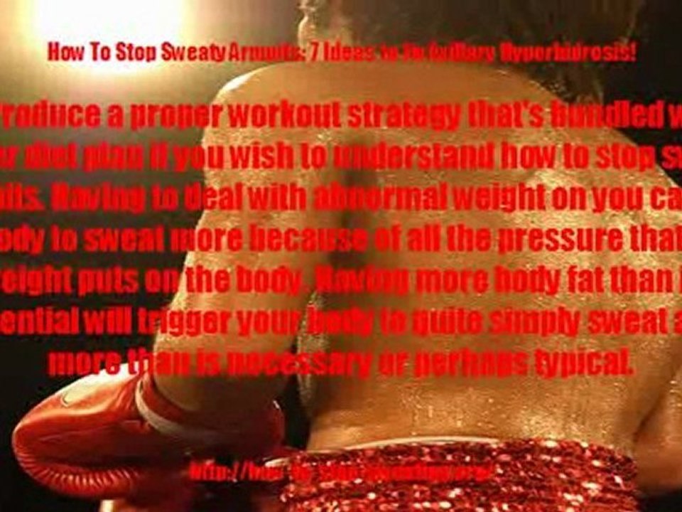 How To Stop Sweaty Armpits: 7 Recommendations to Remedy Axil