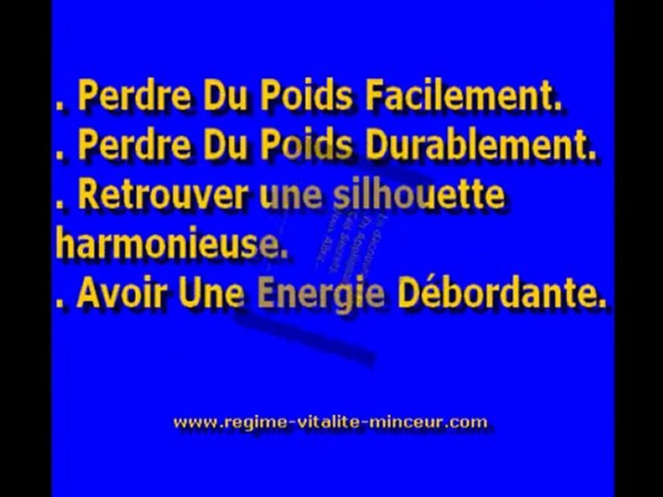 Perdre du poids