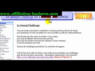 Affiliation-business : programmen d'affiliation gratuit.