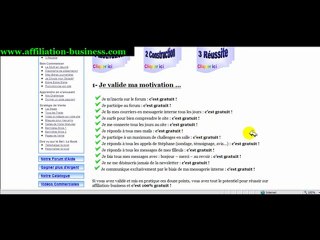 Affiliation-business : programmen d'affiliation gratuit.