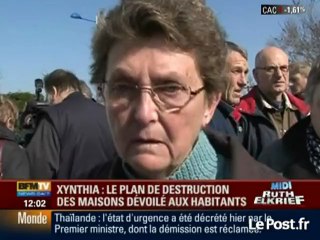Tempête Xynthia: une sinistrée témoigne