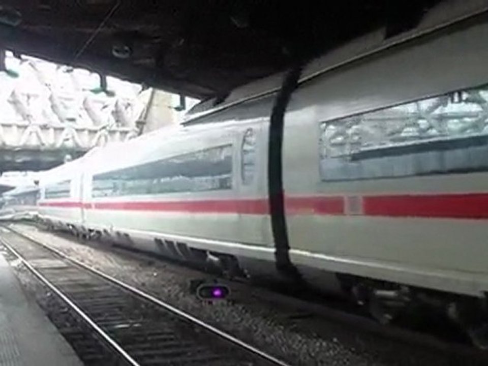 Paris Est 21 2 Départ ICE Koln