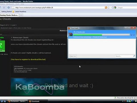 LOTS OF FREE RUNESCAPE CHEATS