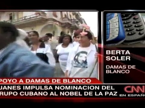 Las Damas de Blanco agradecen el apoyo de Juanes