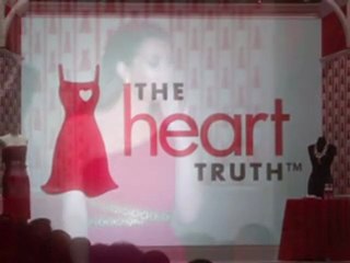 Download Video: Heart Truth Campaign: Celebs Walk Runway To Fight Heart Dise