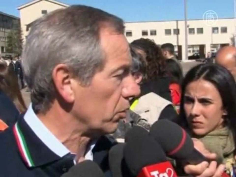 В Аквиле отметили годовщину землетрясения