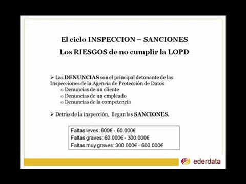 lopd ley protección de datos